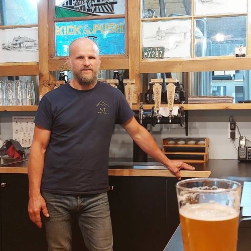 Daniel Lees, owner/brewmaster, Kick Push Brewing Company